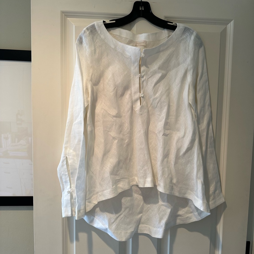 Valentino Linen Blouse